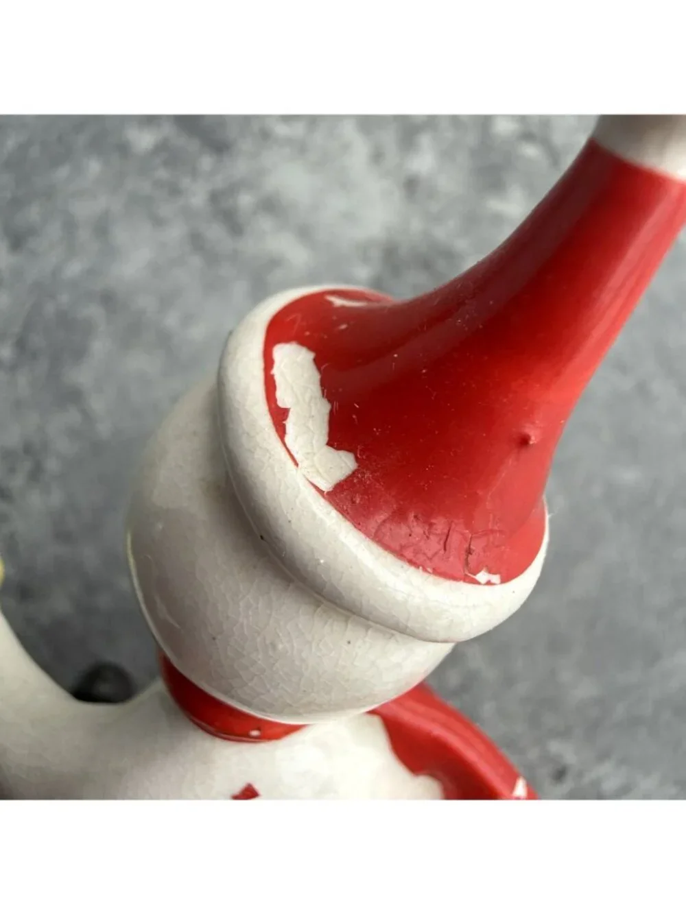 Holt Howard Snowman w/ Santa Hat Candle Climber Hugger Japan 50's